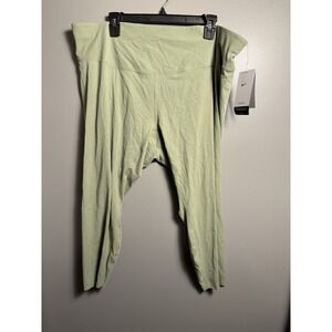 Nike‎ Women's Zenvy Gentle-Support High-Waisted 7/8 Leggings NWT 3X Green